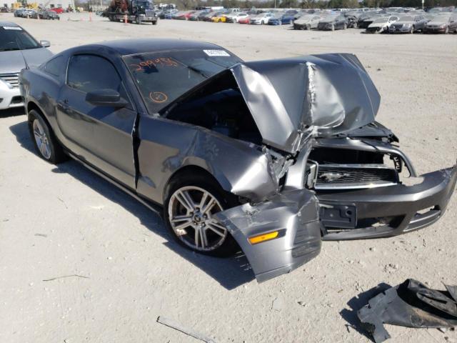 1ZVBP8AM7E5299935 - 2014 FORD MUSTANG GRAY photo 1