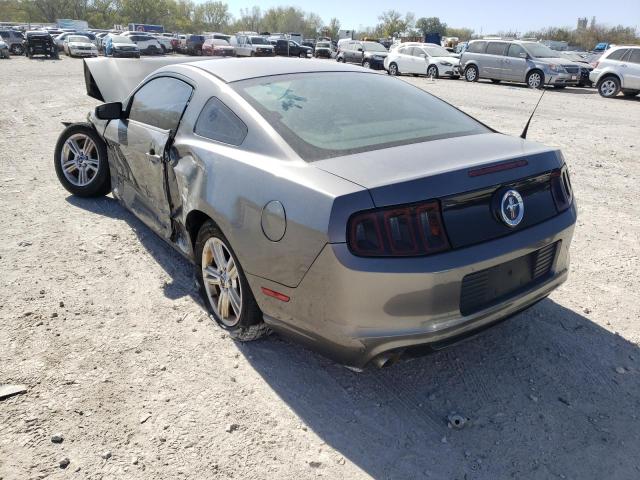 1ZVBP8AM7E5299935 - 2014 FORD MUSTANG GRAY photo 3