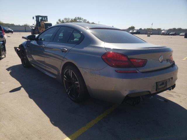 WBS6C9C51EDV73737 - 2014 BMW M6 GRAN CO GRAY photo 3