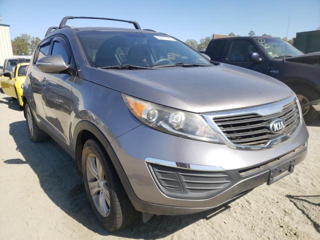 KNDPB3A27D7465902 - 2013 KIA SPORTAGE B GRAY photo 1