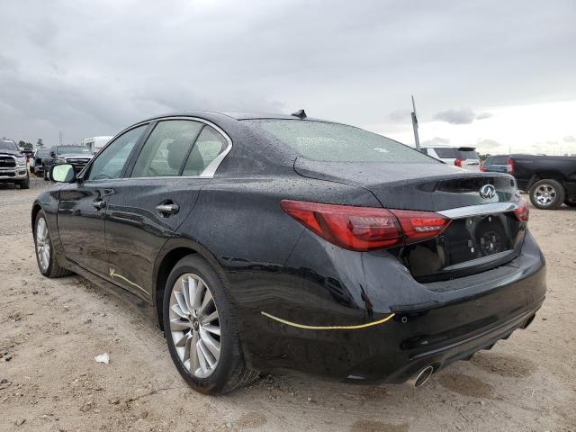 JN1EV7BP4MM706318 - 2021 INFINITI Q50 LUXE BLACK photo 3