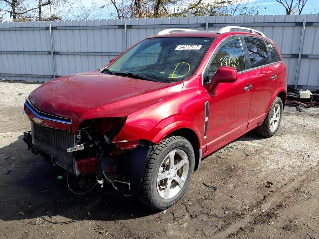 3GNFL4E5XCS639083 - 2012 CHEVROLET CAPTIVA SP RED photo 2