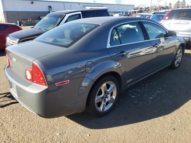 1G1ZH57B694169331 - 2009 CHEVROLET MALIBU 1LT GRAY photo 4