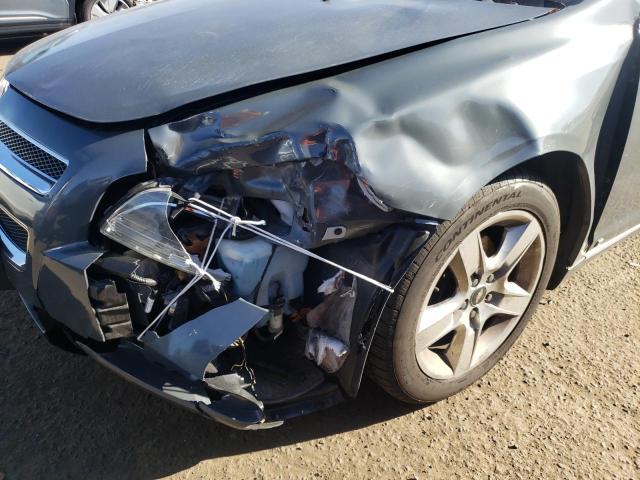 1G1ZH57B694169331 - 2009 CHEVROLET MALIBU 1LT ნაცრისფერი ფოტო 9