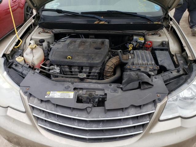 1C3LC45K78N257911 - 2008 CHRYSLER SEBRING BEIGE photo 7