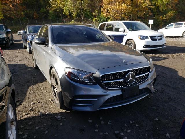 WDDZF6EB9JA402409 - 2018 MERCEDES-BENZ E 43 4MATI GRAY photo 1