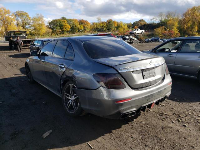 WDDZF6EB9JA402409 - 2018 MERCEDES-BENZ E 43 4MATI GRAY photo 3