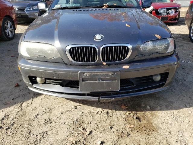 WBABS33472JY59888 - 2003 BMW 3 SERIES GRAY photo 9