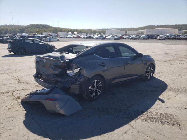 3N1AB8CV5LY286462 - 2020 NISSAN SENTRA SV GRAY photo 4