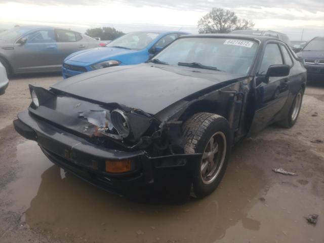 WP0AA0949FN472572 - 1985 PORSCHE 944 BLACK photo 2