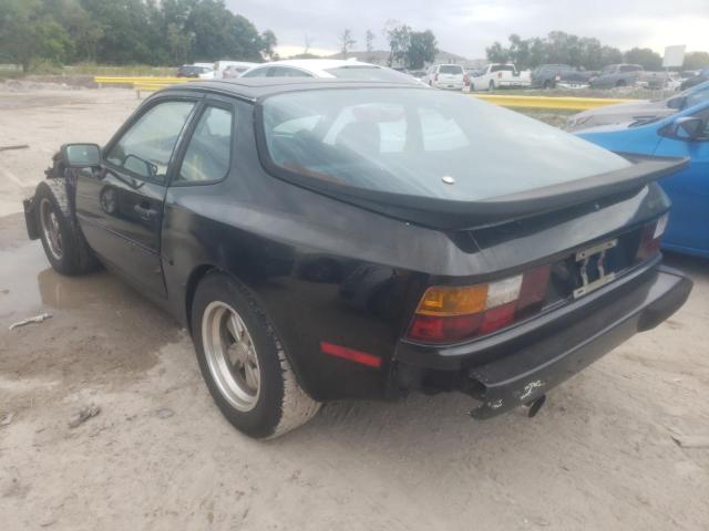 WP0AA0949FN472572 - 1985 PORSCHE 944 BLACK photo 3