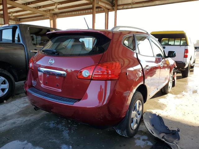 JN8AS5MT6FW661008 - 2015 NISSAN ROGUE SELE RED photo 4