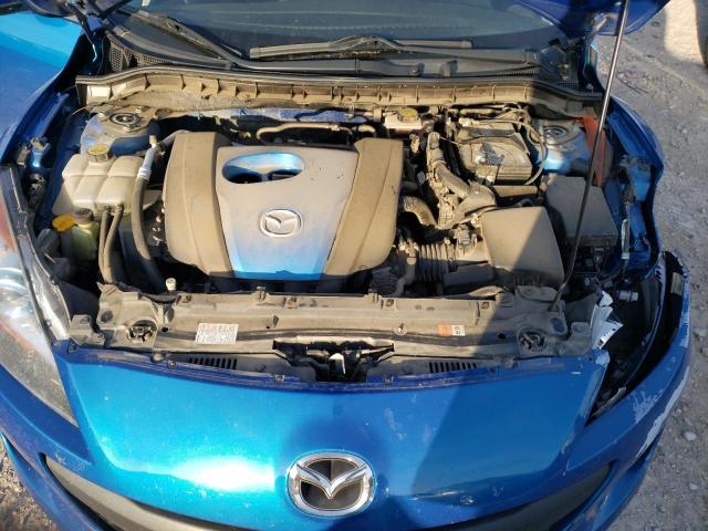 JM1BL1V82C1699618 - 2012 MAZDA 3 I BLUE photo 7