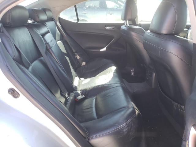 JTHBK262792088746 - 2009 LEXUS IS 250 SILVER photo 6