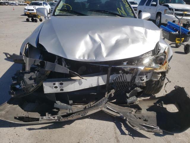 JTHBK262792088746 - 2009 LEXUS IS 250 SILVER photo 9