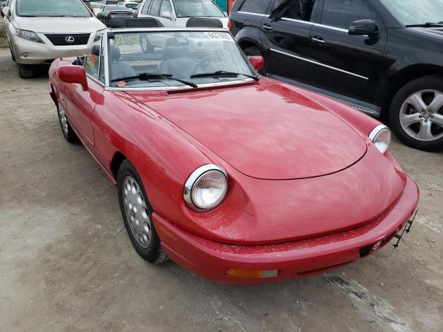 ZARBB32N7N7002491 - 1992 ALFA ROMEO SPIDER VEL RED photo 1