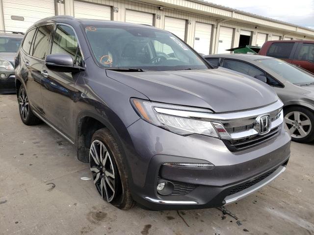 5FNYF6H65NB001375 - 2022 HONDA PILOT TOUR GRAY photo 1