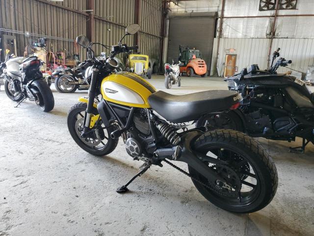 ML015ANM2HT011275 - 2017 DUCATI SCRAMBLER YELLOW photo 3