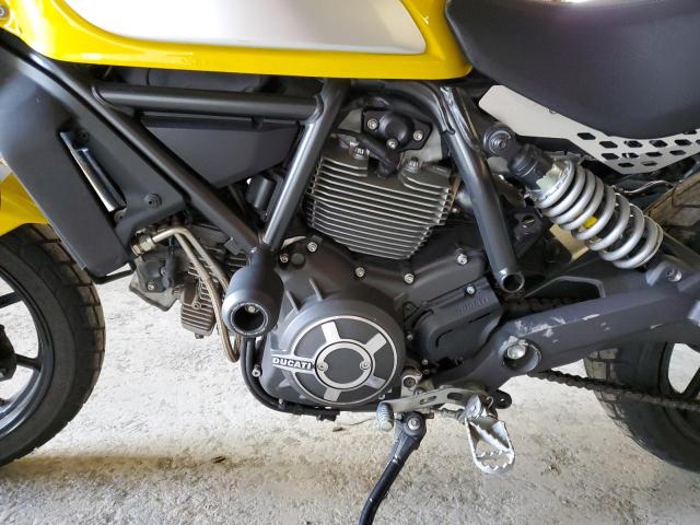 ML015ANM2HT011275 - 2017 DUCATI SCRAMBLER YELLOW photo 9