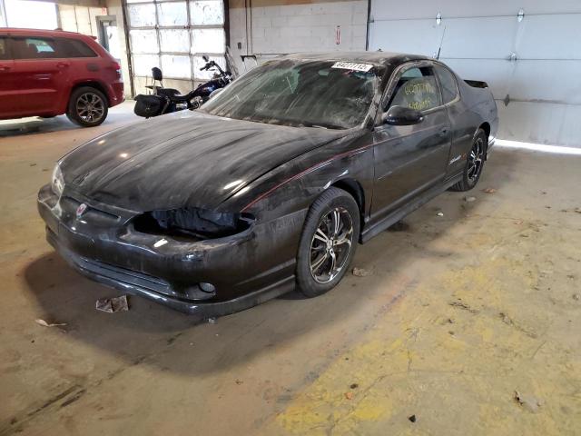 2G1WZ151949313611 - 2004 CHEVROLET MONTE CARL 黑色 照片 2