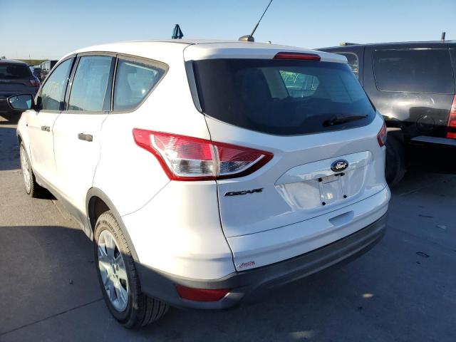 1FMCU0F73FUA51866 - 2015 FORD ESCAPE S WHITE photo 3