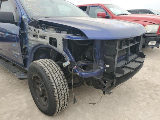 1GCGSAE31F1250092 - 2015 CHEVROLET COLORADO BLUE photo 9