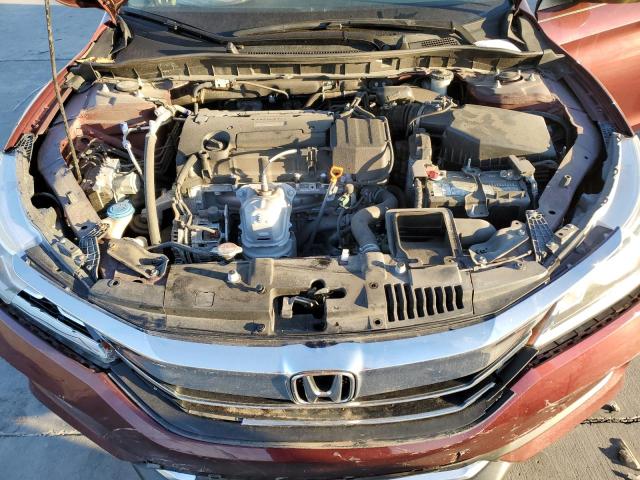 1HGCR2F32HA124522 - 2017 HONDA ACCORD LX BURGUNDY photo 7