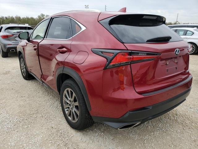 JTJYARBZ2K2137008 - 2019 LEXUS NX 300 BAS RED photo 3