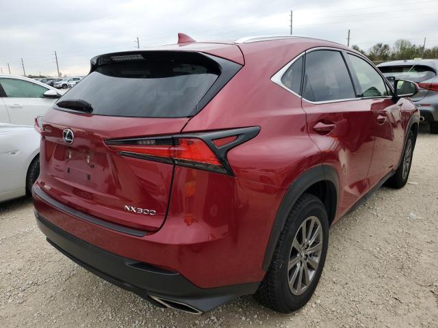 JTJYARBZ2K2137008 - 2019 LEXUS NX 300 BAS 红色 照片 4