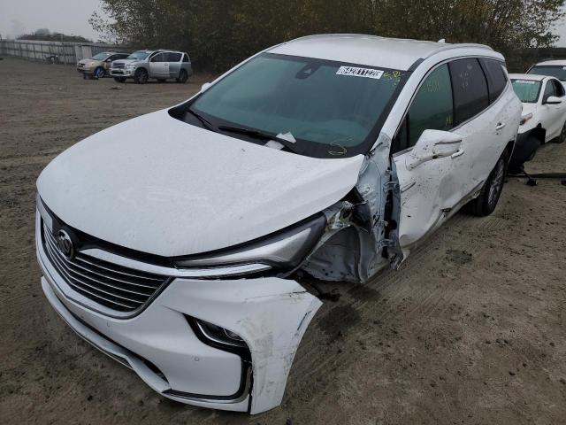 5GAEVBKW3NJ132144 - 2022 BUICK ENCLAVE PR WHITE photo 2