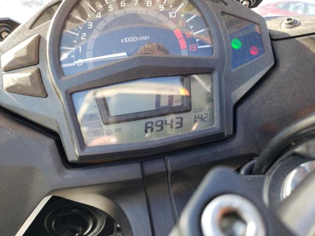 JKAEXEE1XFDA19850 - 2015 KAWASAKI EX650 E WHITE photo 8