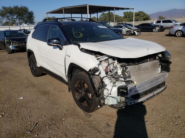 JTME6RFV0LD501303 - 2020 TOYOTA RAV4 XSE WHITE photo 1