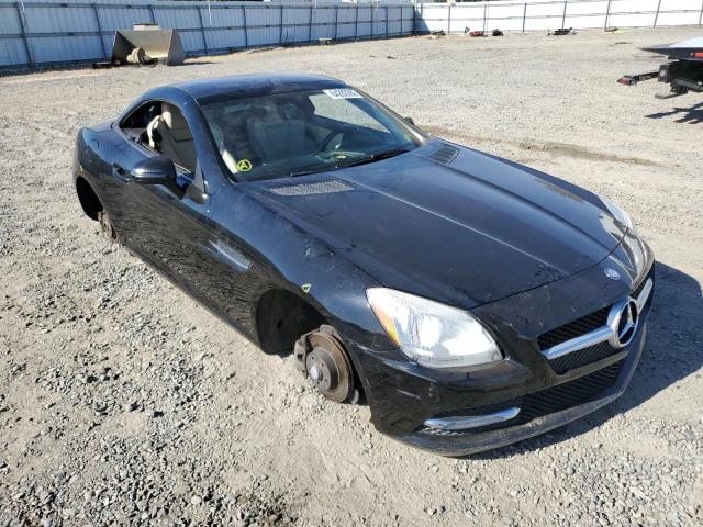 WDDPK4HA5CF040398 - 2012 MERCEDES-BENZ SLK 250 BLACK photo 1