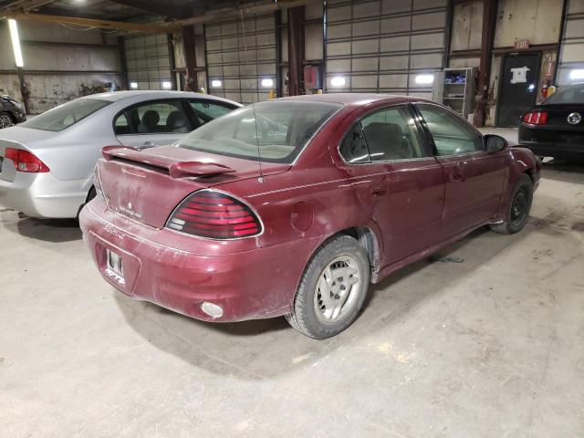 1G2NE52E05M218389 - 2005 PONTIAC GRAND AM S BURGUNDY photo 4