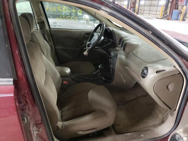 1G2NE52E05M218389 - 2005 PONTIAC GRAND AM S BURGUNDY photo 5