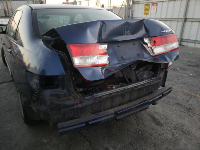 1HGCM55124A067426 - 2004 HONDA ACCORD DX BLUE photo 9