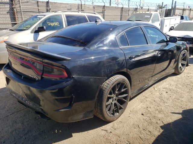 2C3CDXL91KH635588 - 2019 DODGE CHARGER SR BLACK photo 4