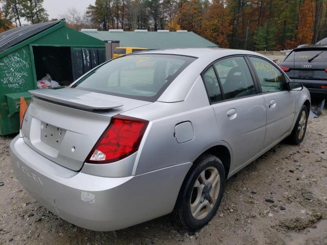 1G8AL52F63Z106442 - 2003 SATURN ION LEVEL SILVER photo 4