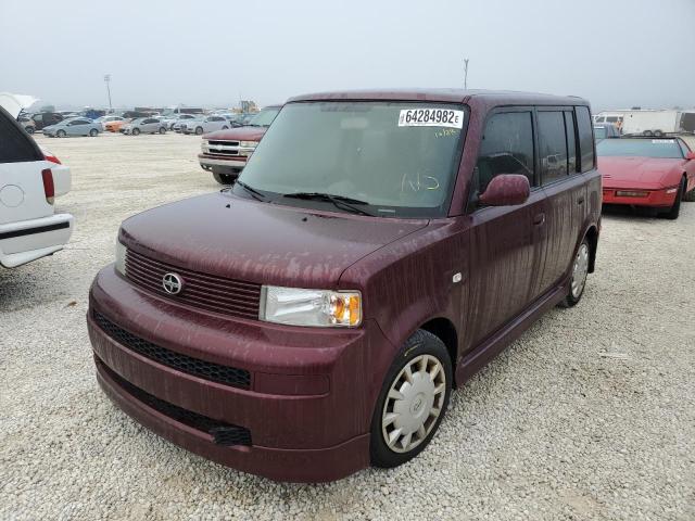 JTLKT324264056271 - 2006 TOYOTA SCION XB მუქწითელი ფოტო 2