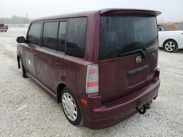 JTLKT324264056271 - 2006 TOYOTA SCION XB მუქწითელი ფოტო 3