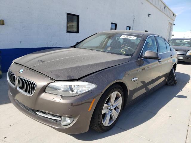 WBAXH5C54CDW11090 - 2012 BMW 528 XI GRAY photo 2