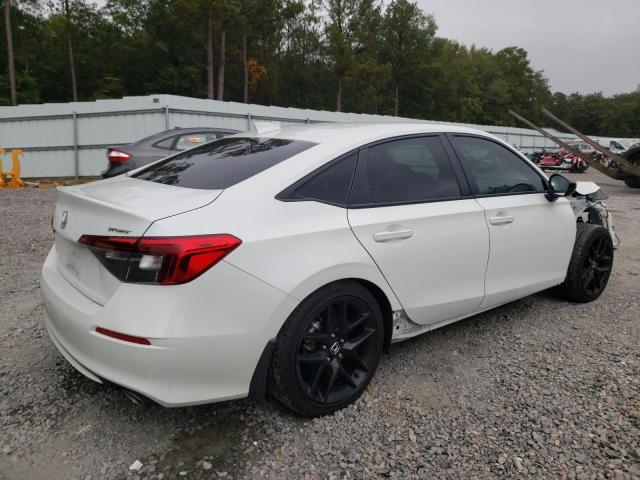 2HGFE2F51NH547647 - 2022 HONDA CIVIC SPOR 白色 照片 4