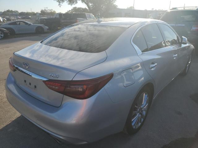 JN1EV7AP2LM205542 - 2020 INFINITI Q50 PURE SILVER photo 4