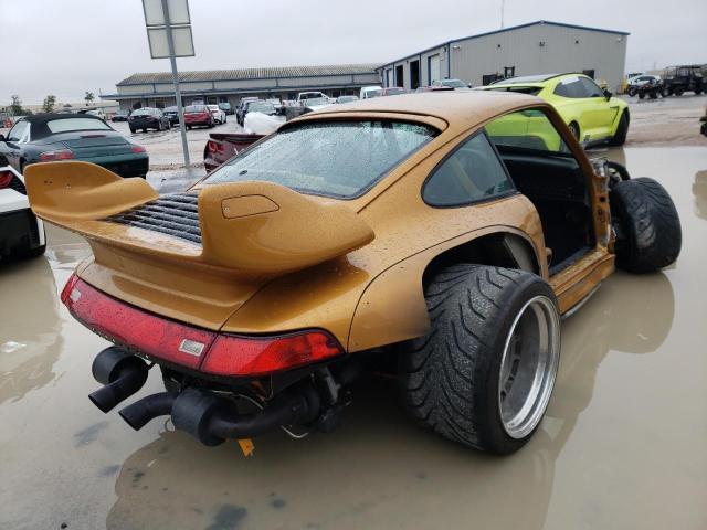 WP0AC2993VS375353 - 1997 PORSCHE 911 TURBO GOLD photo 4