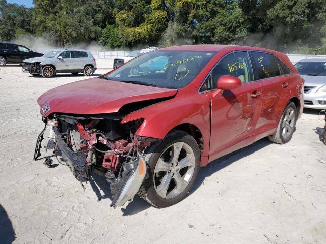 4T3ZK3BB3AU026638 - 2010 TOYOTA VENZA RED photo 2