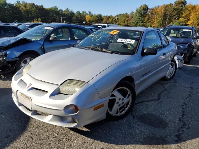 1G2JD12T927174380 - 2002 PONTIAC SUNFIRE GT SILVER photo 2