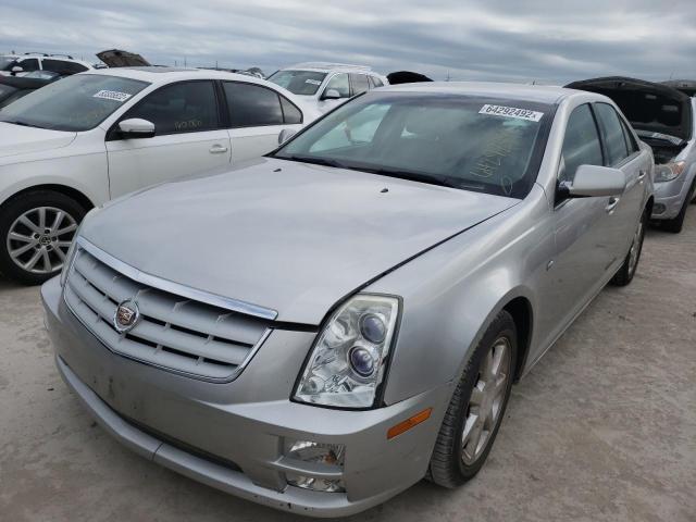 1G6DW677650197353 - 2005 CADILLAC STS SILVER photo 2