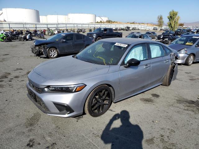 2HGFE2F53NH523852 - 2022 HONDA CIVIC SPOR 银色 照片 2