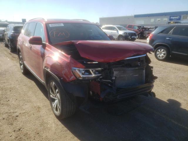 1V2TR2CA0MC566164 - 2021 VOLKSWAGEN ATLAS SEL Qırmızı foto 1