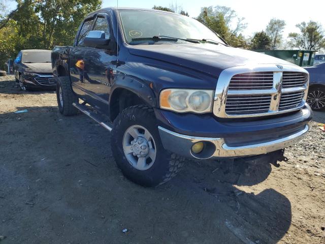 3D7KU28D73G743759 - 2003 DODGE RAM 2500 S BLUE photo 1